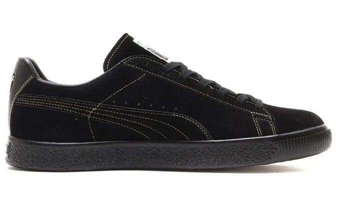 PUMA x Atmos x DUSTYCHAMP x QDS Zamsz Wyprodukowano w Japonii „Czarno-biały”