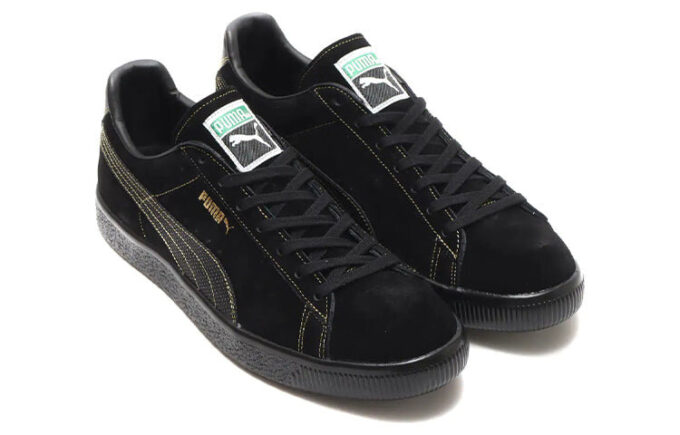 PUMA x Atmos x DUSTYCHAMP x QDS Zamsz Wyprodukowano w Japonii „Czarno-biały”