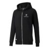 PUMA x BMW M Motorsport Regular Fit Bluza z kapturem i zamkiem błyskawicznym Regular Fit w kolorze czarno-białym
