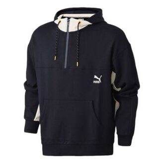 PUMA x Central Saint Martins Crossover z kapturem Sportowy granatowy PUMA x Central Saint Martins Crossover z kapturem Sportowy granatowy