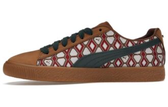 PUMA x Dapper Dan Clyde Vintage „Pre-Game Runway – Brown” PUMA x Dapper Dan Clyde Vintage „Pre-Game Runway – Brown”