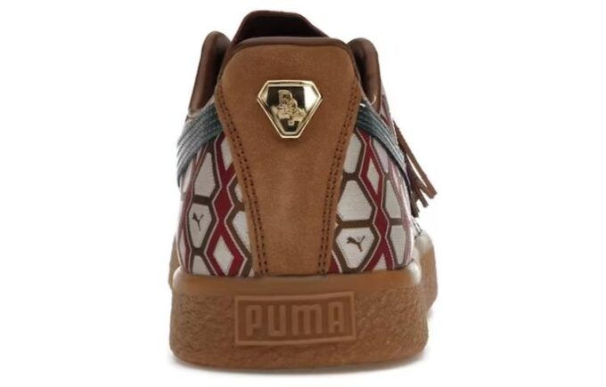 PUMA x Dapper Dan Clyde Vintage „Pre-Game Runway – Brown”