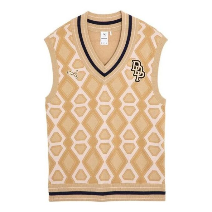 PUMA x Dapper Dan Knit Vest Ginger Root „Orange”