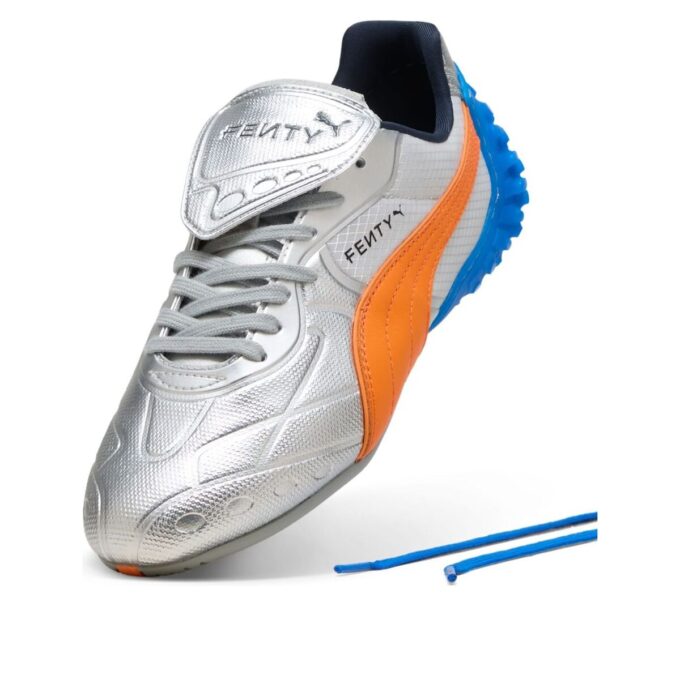 PUMA x FENTY Avanti LS-X „Silver Rickie Orange”