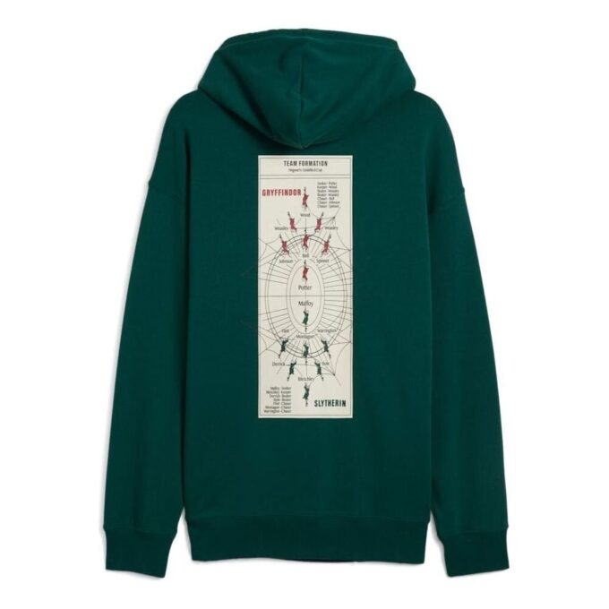 PUMA x Harry Potter Bluza z kapturem Relaxed „Slytherin”