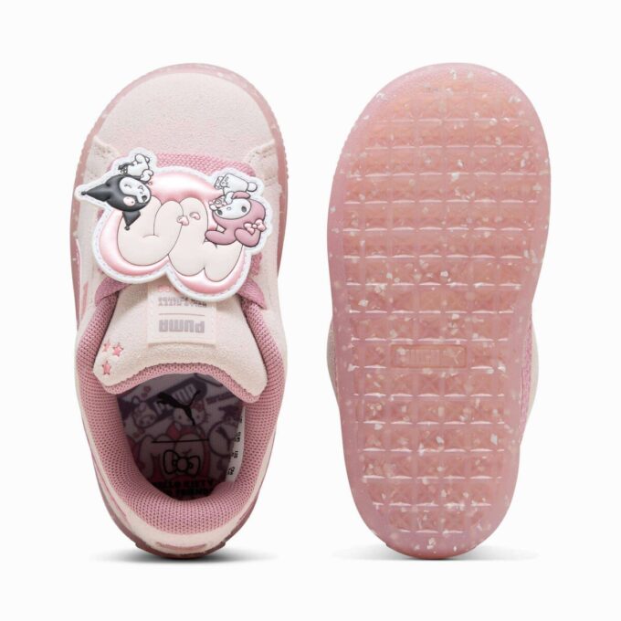 PUMA x HELLO KITTY AND FRIENDS® Zamszowe buty sportowe dla małych dzieci w rozmiarze XL, łatwe w zakładaniu PUMA x HELLO KITTY AND FRIENDS® Zamszowe buty sportowe dla małych dzieci w rozmiarze XL, łatwe w zakładaniu