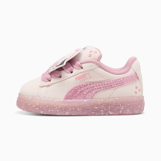 PUMA x HELLO KITTY AND FRIENDS® Zamszowe buty sportowe dla małych dzieci w rozmiarze XL, łatwe w zakładaniu PUMA x HELLO KITTY AND FRIENDS® Zamszowe buty sportowe dla małych dzieci w rozmiarze XL, łatwe w zakładaniu