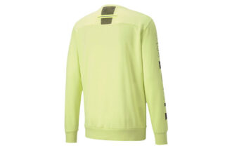 PUMA x Helly Hansen Unisex Bluza z okrągłym dekoltem Żółta PUMA x Helly Hansen Unisex Bluza z okrągłym dekoltem Żółta