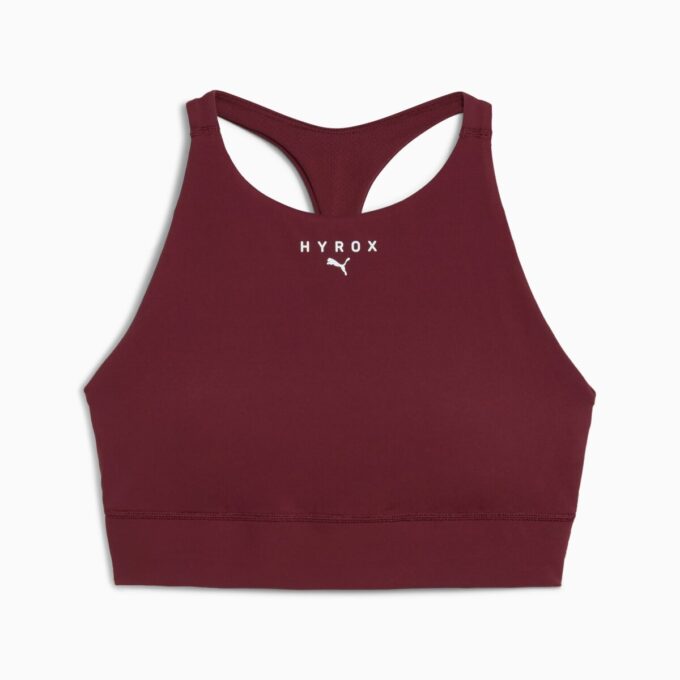 PUMA x HYROX Shapeluxe High Neck Damski biustonosz sportowy odprowadzający wilgoć i zapewniający średni poziom wsparcia