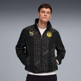 PUMA x KIDSUPER Borussia Dortmund Męska dwustronna wiatrówka piłkarska PUMA x KIDSUPER Borussia Dortmund Męska dwustronna wiatrówka piłkarska