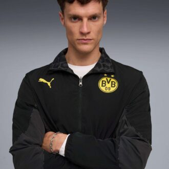 PUMA x KIDSUPER Borussia Dortmund Męska dwustronna wiatrówka piłkarska PUMA x KIDSUPER Borussia Dortmund Męska dwustronna wiatrówka piłkarska