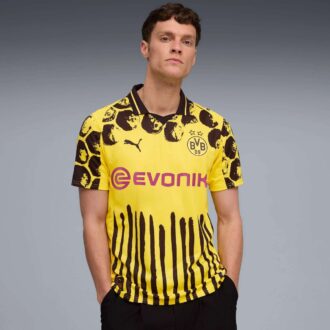 PUMA x KIDSUPER Borussia Dortmund Replika męskiej koszulki piłkarskiej PUMA x KIDSUPER Borussia Dortmund Replika męskiej koszulki piłkarskiej
