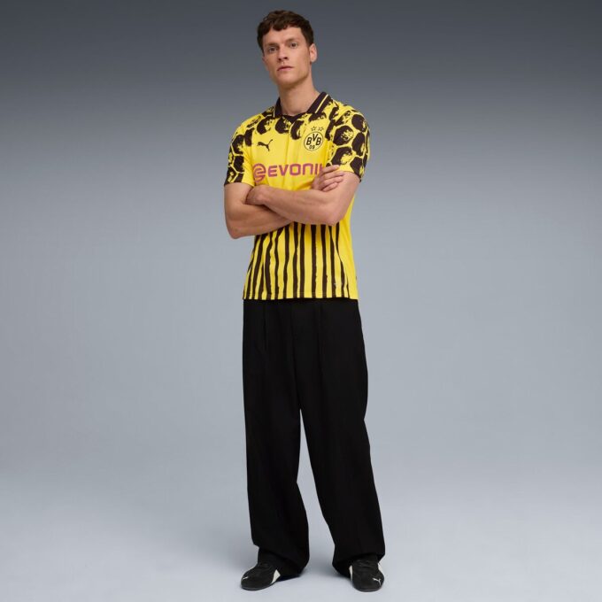 PUMA x KIDSUPER Borussia Dortmund Replika męskiej koszulki piłkarskiej