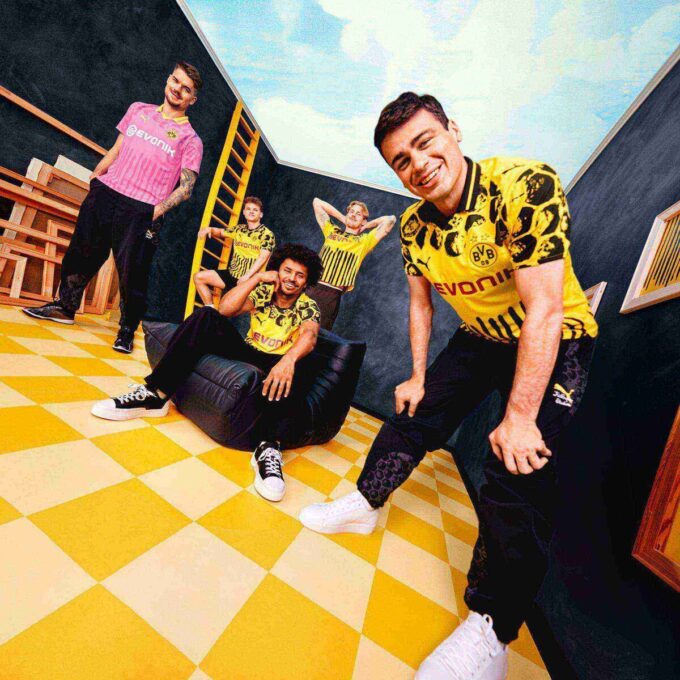 PUMA x KIDSUPER Borussia Dortmund Replika męskiej koszulki piłkarskiej