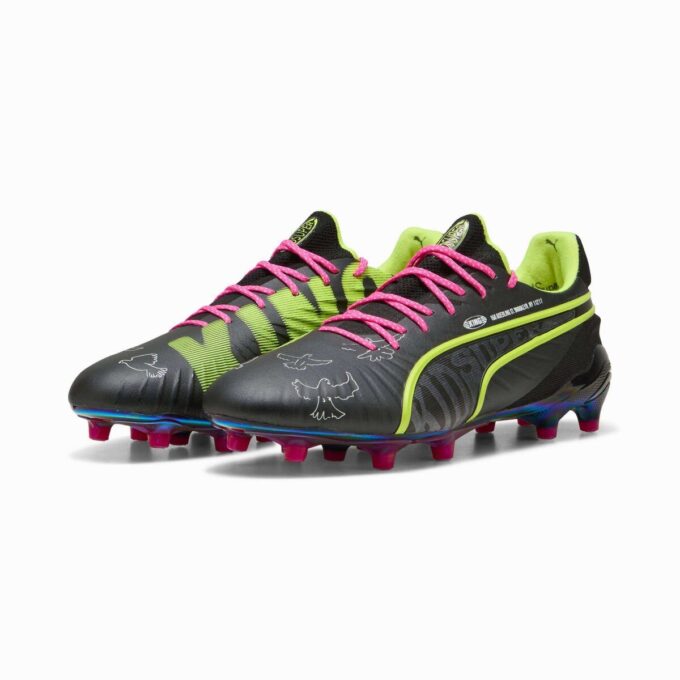 PUMA x KIDSUPER KING ULTIMATE Męskie korki do piłki nożnej na twardą/sztuczną murawę PUMA x KIDSUPER KING ULTIMATE Męskie korki do piłki nożnej na twardą/sztuczną murawę