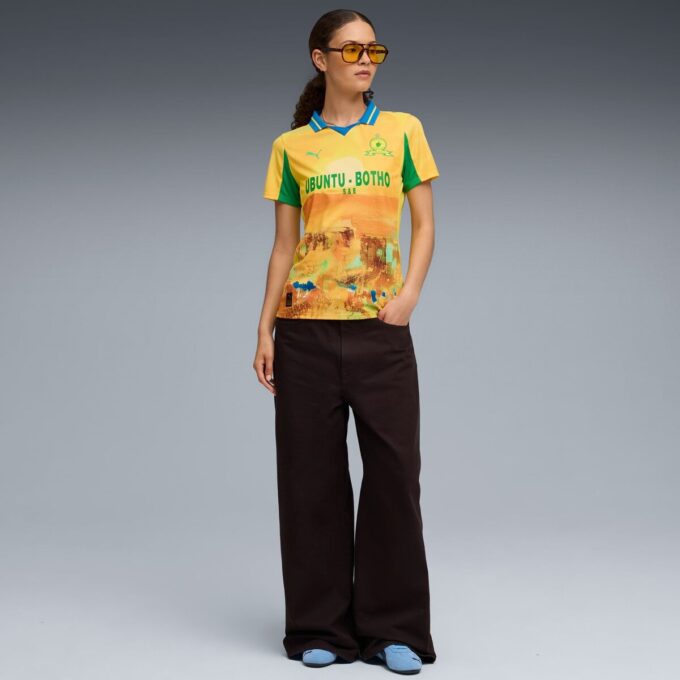 PUMA x KIDSUPER Mamelodi Sundowns Replica Women Soccer Jersey PUMA x KIDSUPER Mamelodi Sundowns Replica Women Soccer Jersey