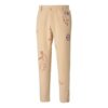 PUMA x KS TAILORED PANTS Dzianinowe długie spodnie brzoskwiniowe