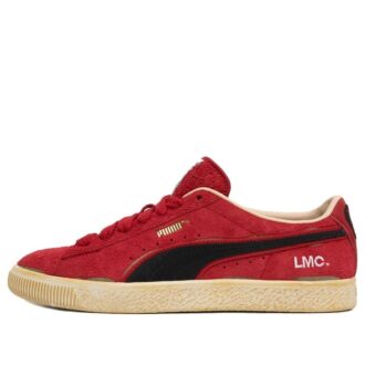 PUMA x LMC Suede VTG Shoes „Red Black”