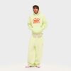 PUMA x MADHAPPY Polarowe spodnie dresowe z prostymi nogawkami PUMA x MADHAPPY Polarowe spodnie dresowe z prostymi nogawkami