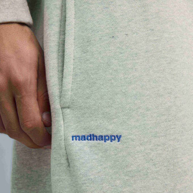 PUMA x MADHAPPY Polarowe spodnie dresowe z prostymi nogawkami PUMA x MADHAPPY Polarowe spodnie dresowe z prostymi nogawkami