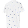 PUMA x Maison Kitsune Crossover Aop Tee z haftowanym logo, sportowy, okrągły dekolt, krótki rękaw, biały