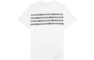 PUMA x Maison Kitsune Unisex Engineered Embroidery White PUMA x Maison Kitsune Unisex Engineered Embroidery White