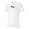 PUMA x Maison Kitsune Unisex Haftowany Okrągły Dekolt Biały