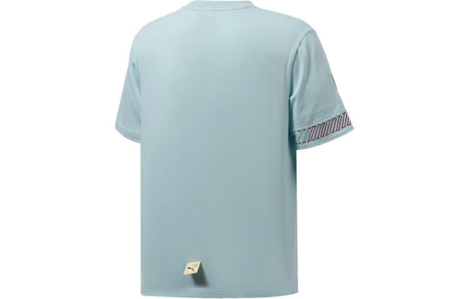 PUMA x Michael Lau Graphic Short T-Shirt „Blue Black”