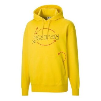 PUMA x Michael Lau Reverse Graphic Hoodie „Yellow” PUMA x Michael Lau Reverse Graphic Hoodie „Yellow”