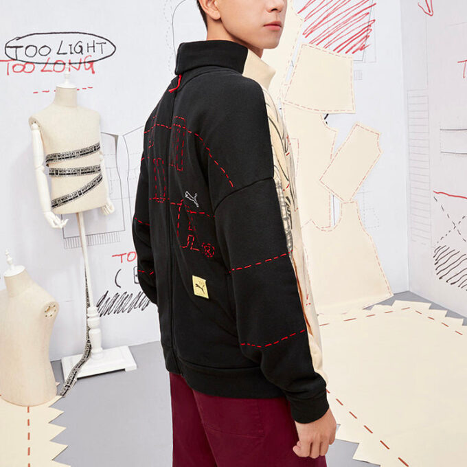 PUMA x Michael Lau Two Face FZ Track Jacket „Beige”