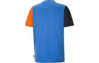 PUMA x Mr Doodle Crossover Casual Sportowa Okrągła Szyja Krótki Rękaw Niebieski PUMA x Mr Doodle Crossover Casual Sportowa Okrągła Szyja Krótki Rękaw Niebieski