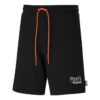 PUMA x MR DOODLE Crossover Funny Graffiti Sportowe Szorty Czarne