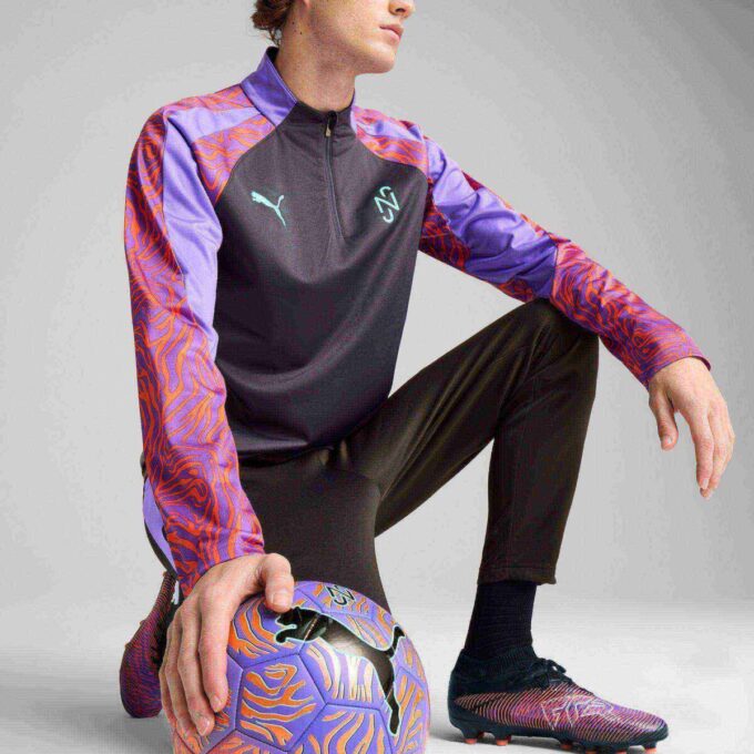 PUMA x NEYMAR Creativity Męska koszulka piłkarska z zamkiem 1/4 PUMA x NEYMAR Creativity Męska koszulka piłkarska z zamkiem 1/4