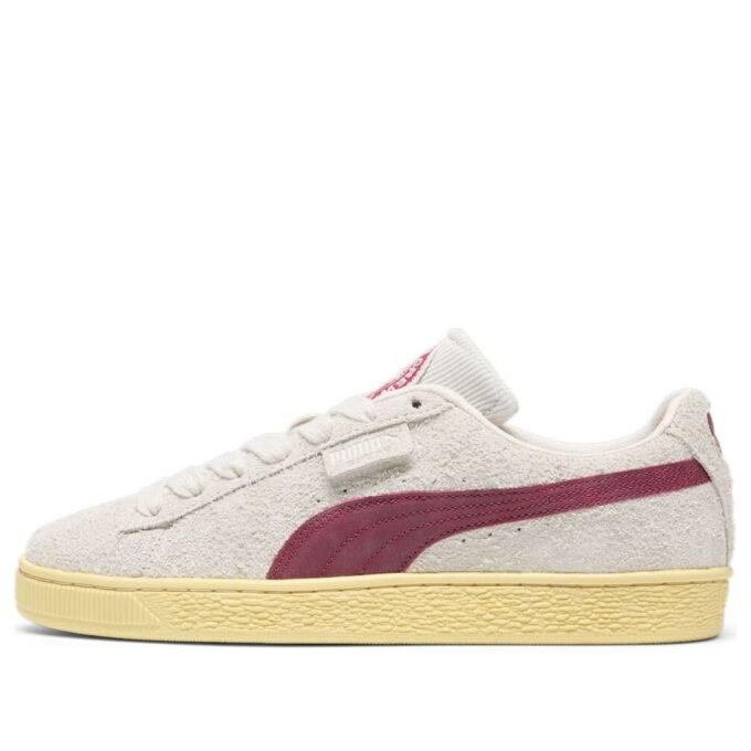 PUMA x Palm Tree Crew Suede R „Vapor Grey Club Red”