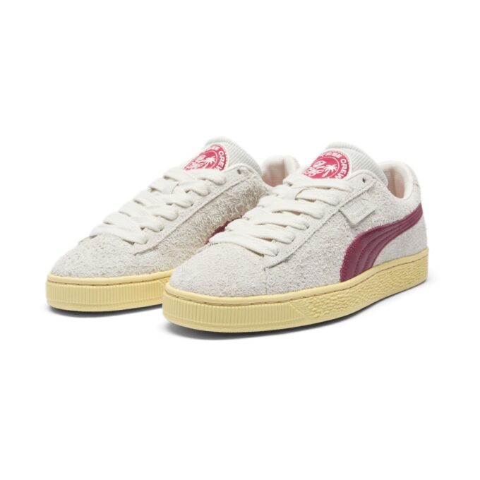 PUMA x Palm Tree Crew Suede R „Vapor Grey Club Red”