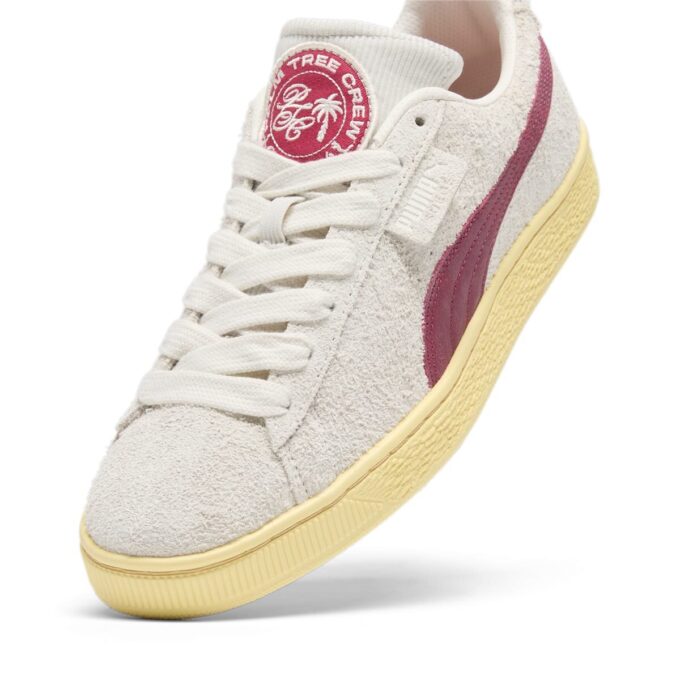 PUMA x Palm Tree Crew Suede R „Vapor Grey Club Red”