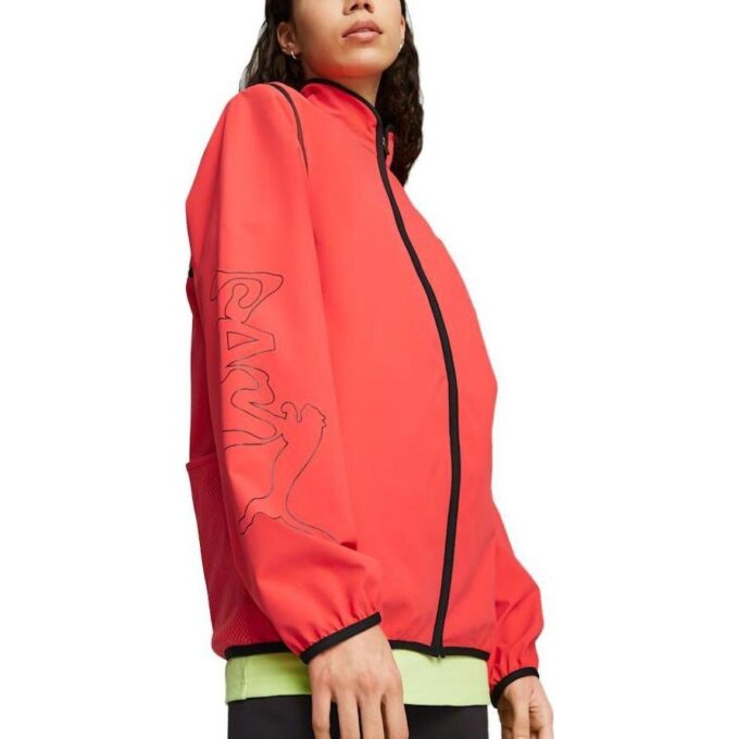 PUMA x Perks And Mini Kurtka Zip-Off „Czerwona”