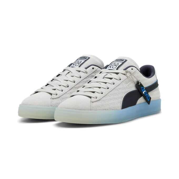 PUMA x Playstation Suede „Glacial Grey Navy”