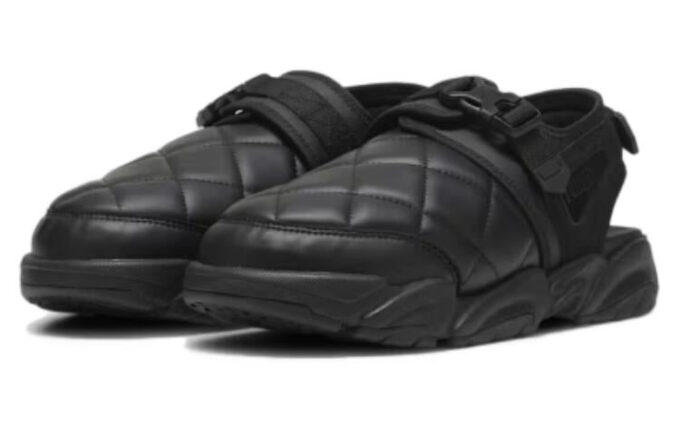 PUMA x PLEASURES TS-01 Quilt Sandals „Black”