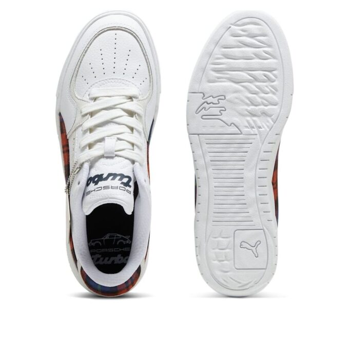 PUMA x Porsche Legacy CA Pro „Tartan Formstrip White Redmazing”
