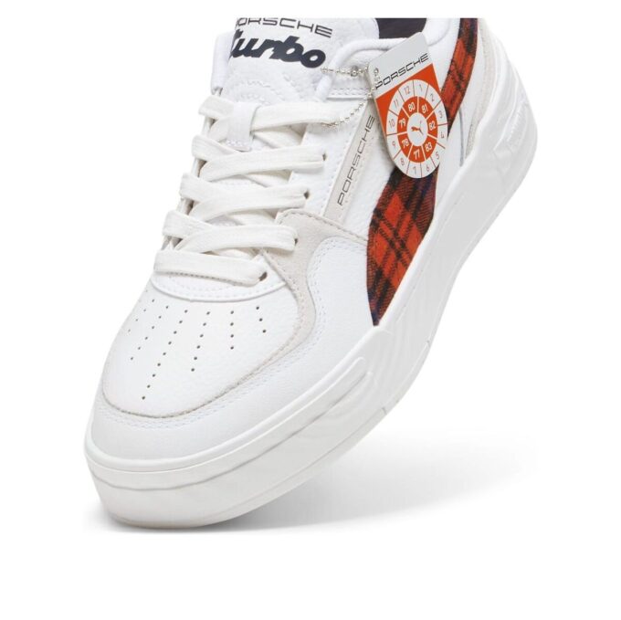 PUMA x Porsche Legacy CA Pro „Tartan Formstrip White Redmazing”