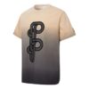 PUMA x PRONOUNCE Koszulka z grafiką Crossover Gradient Tie Dye Sports z krótkim rękawem w kolorze khaki