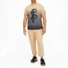 PUMA x PRONOUNCE Koszulka z grafiką Crossover Gradient Tie Dye Sports z krótkim rękawem w kolorze khaki