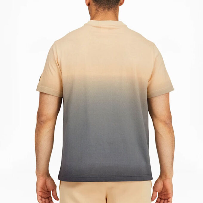 PUMA x PRONOUNCE Koszulka z grafiką Crossover Gradient Tie Dye Sports z krótkim rękawem w kolorze khaki
