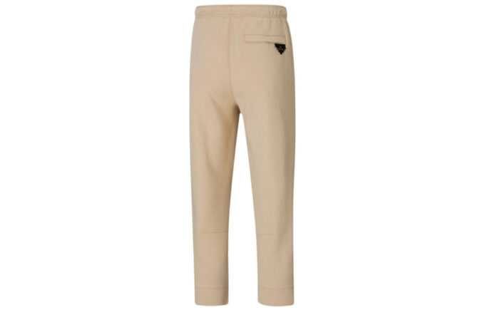 PUMA x PRONOUNCE Unisex 7/8 Spodnie z nadrukiem koronkowym, skrócone, khaki