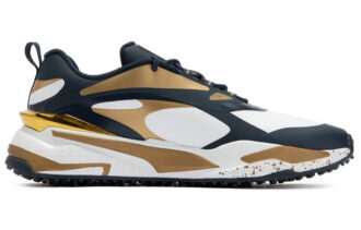 PUMA x Ptc Gs-Fast „Niebiesko-złoto-biały” PUMA x Ptc Gs-Fast „Niebiesko-złoto-biały”
