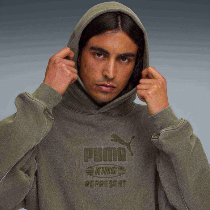 PUMA x REPRESENT męska bluza z kapturem oversize PUMA x REPRESENT męska bluza z kapturem oversize