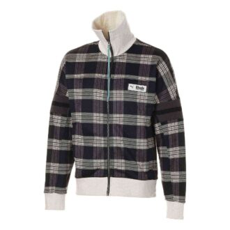 PUMA x Rhude XTG AOP TRA Multi SP WUP Knit Jacket „White Brown” PUMA x Rhude XTG AOP TRA Multi SP WUP Knit Jacket „White Brown”