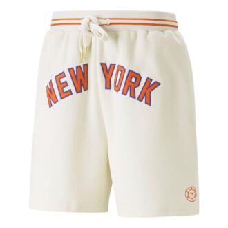 PUMA x Rhuigi New York Basketball Shorts „Beige Red”