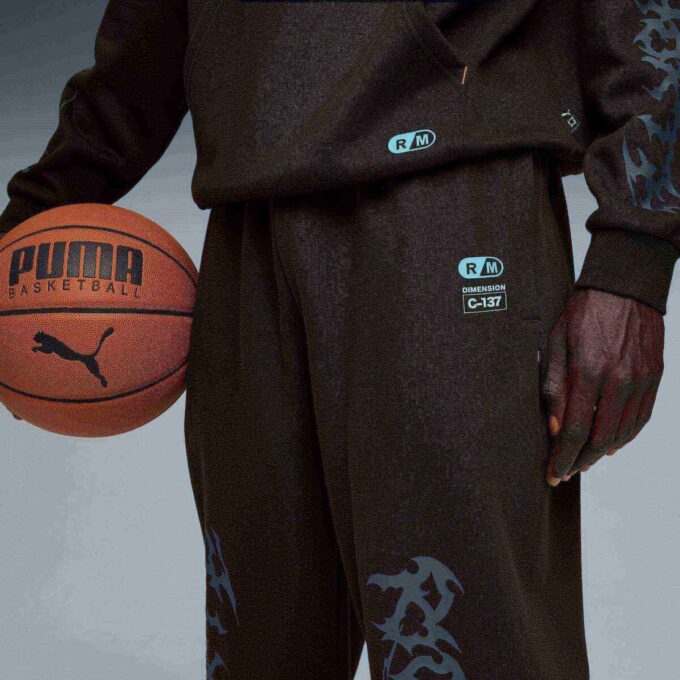 PUMA x RICK AND MORTY Męskie spodnie dresowe do koszykówki